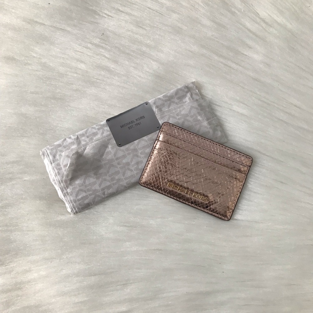 Michael kors coin and cardholder